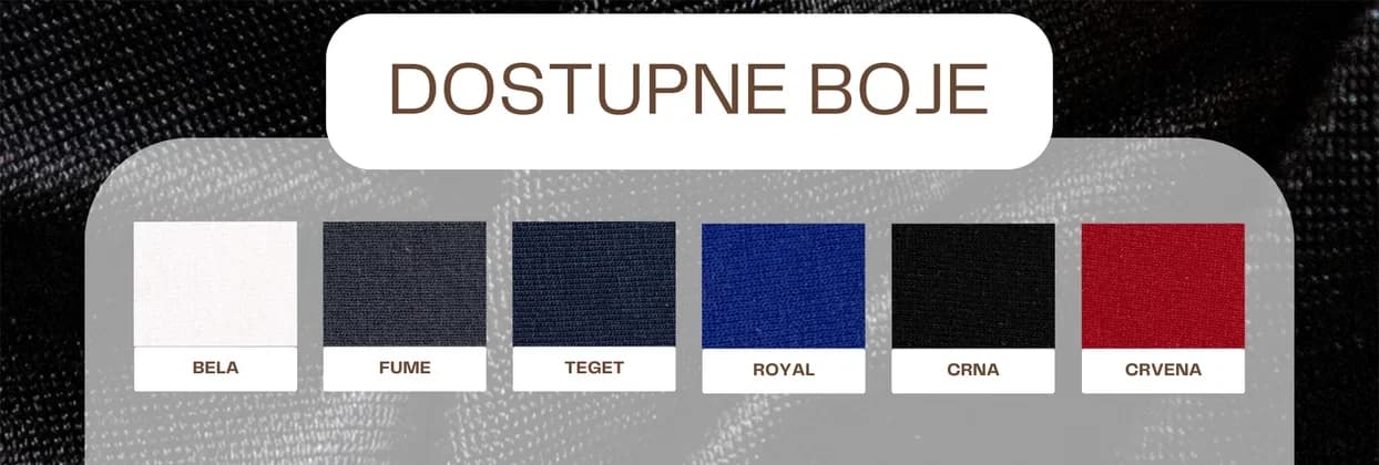 Dostupne boje za materijal ACETAT