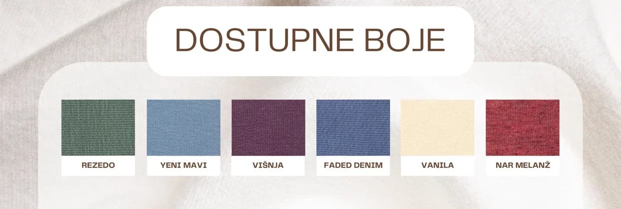 Dostupne boje za materijal FLB, deo 2