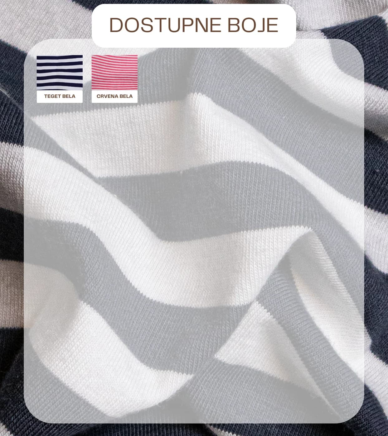 Dostupne boje za materijal FUL LIKRA 36/1 USKA PRUGA
