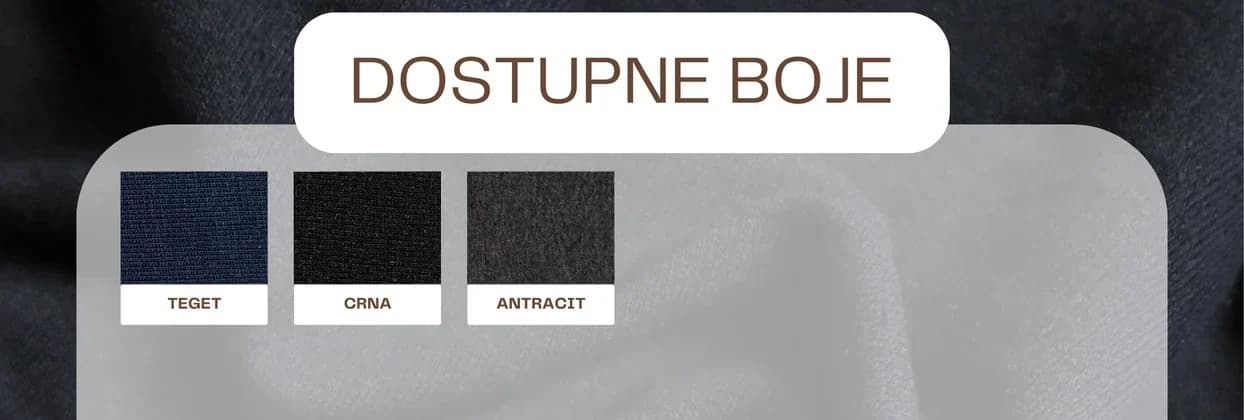 Dostupne boje za materijal FUTER OE 220 GR