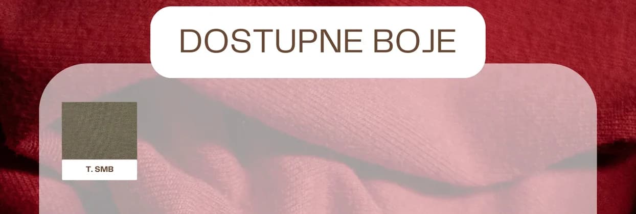 Dostupne boje za materijal SINGL OE 150 GR, deo 2