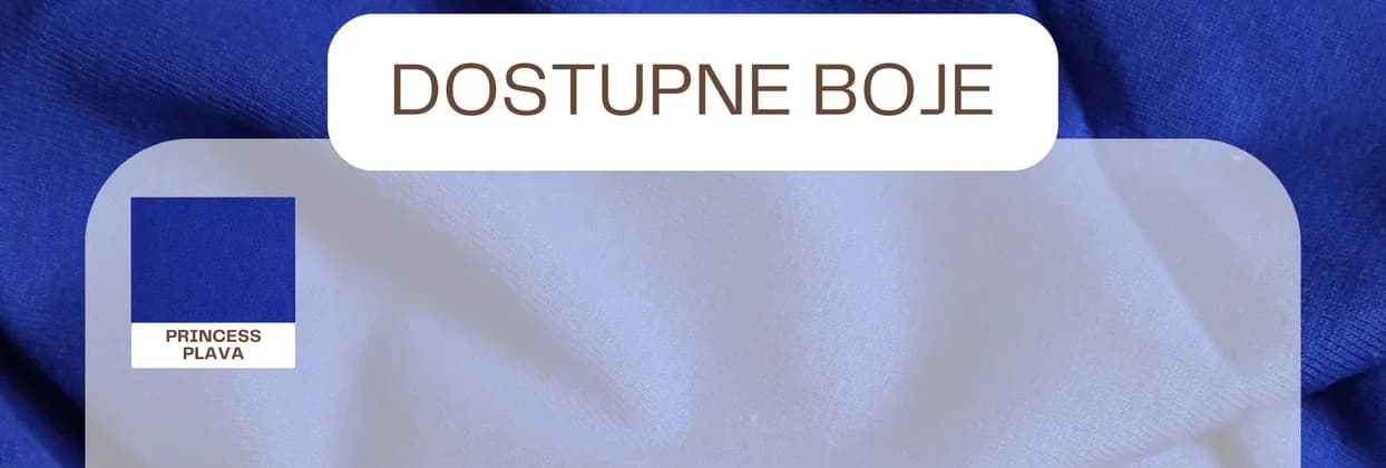 Dostupne boje za materijal SINGL OE 180 GR